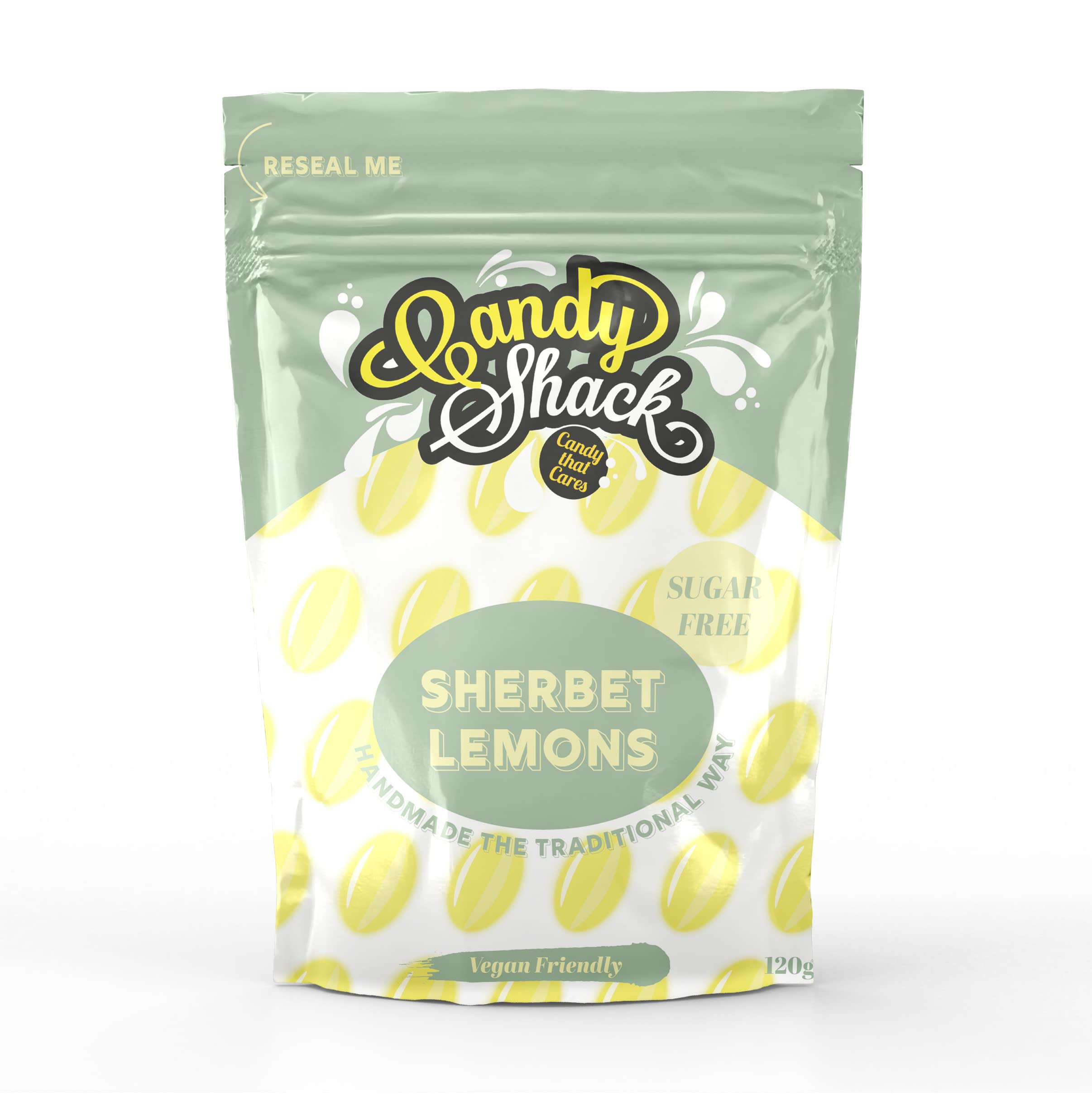 Candy Shack Sugar Free Sherbet Lemons 120 grams