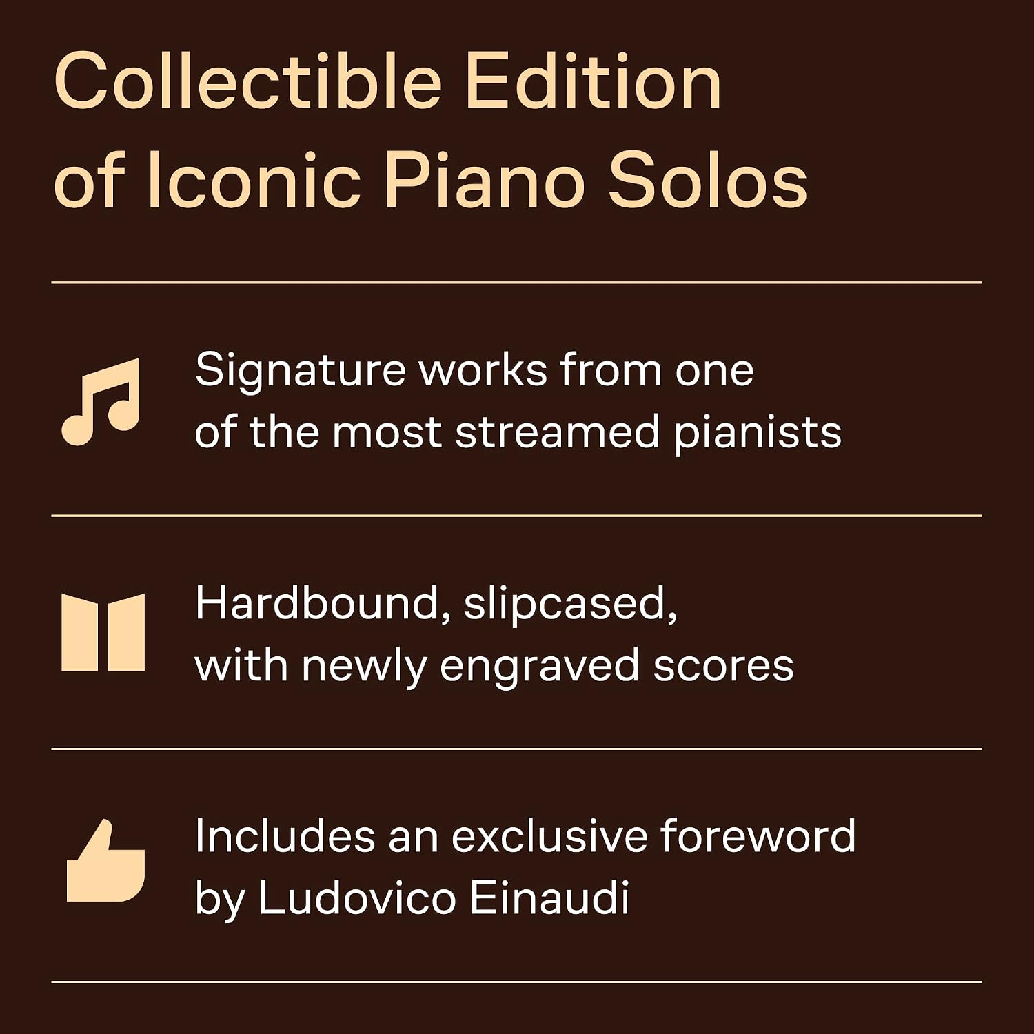 Ludovico Einaudi: Solo Piano Collection for Intermediate to Advanced Pianists | Contemporary Classical Piano Sheet Music Book | 20 Piano Solos in Modern Style | Instrumental Songbook for Performance