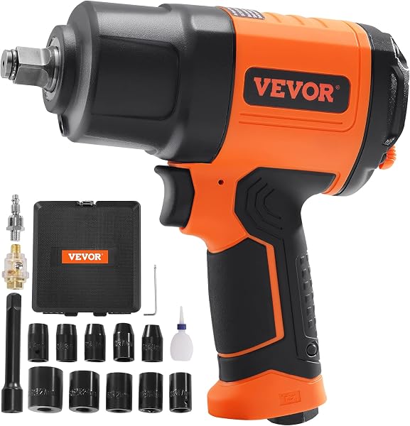 VEVOR 1/2-Inch Air Impact Wrench Review: High Torque Meets Lightweight Design