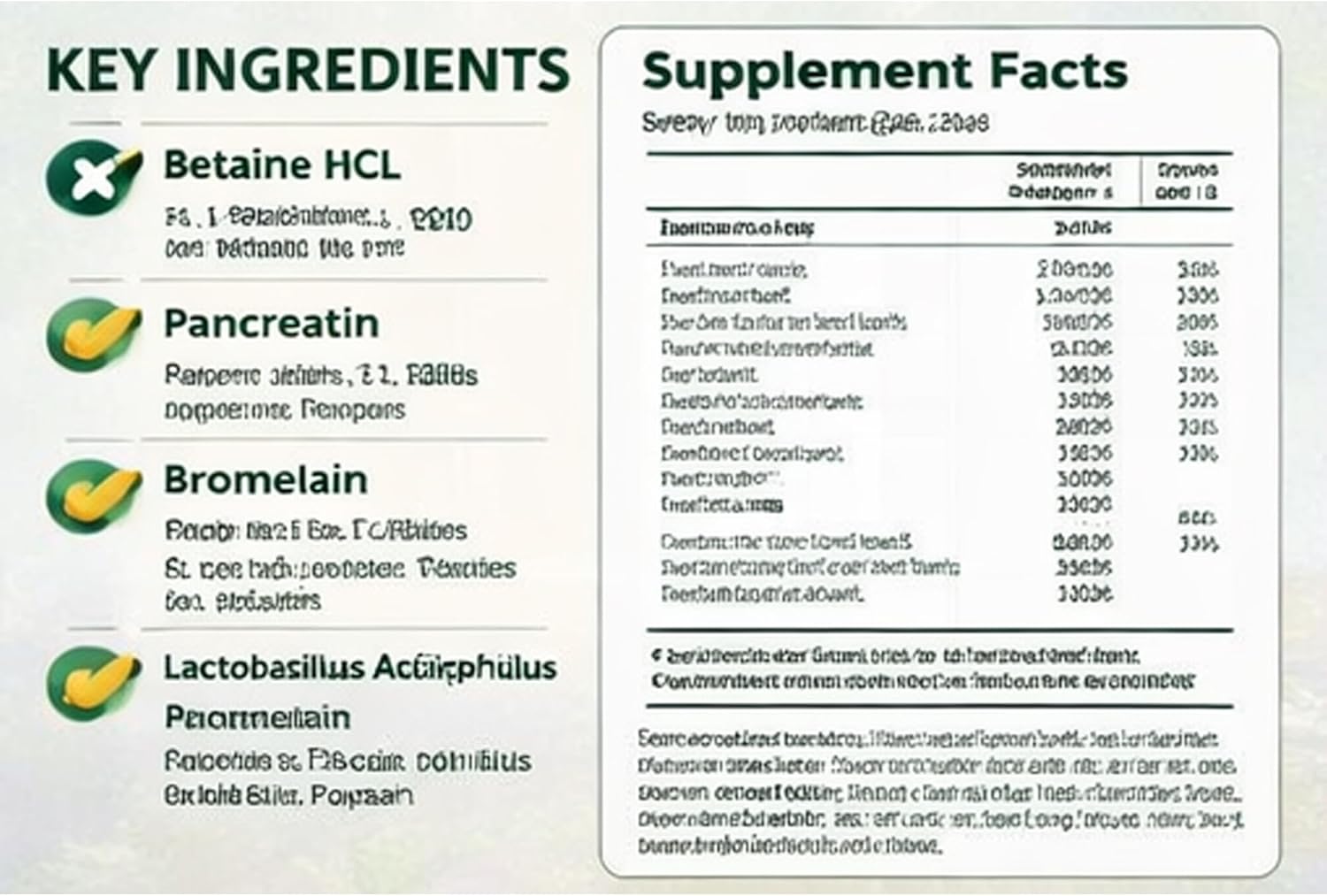 H4U Probiotic Multi-Enzymes with Prebiotics and Probiotic Acidophilus for Digestive and Gut Health, Providing Relief from Meal-time discomfort and Bloating. Dietary Supplement, 200 Count.