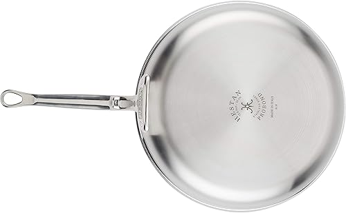 Vista 2 de Hestan ProBond Forged - Sartén profesional de acero inoxidable, 12.5 pulgadas, compatible con inducción
