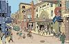 Postcard Blake and Mortimer: Queen's (15x10cm)