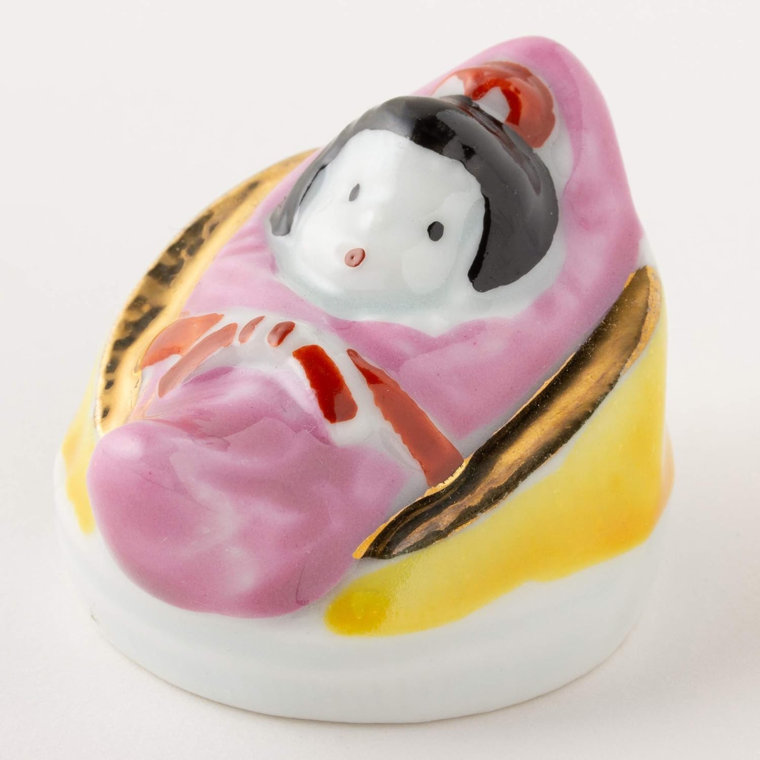 TAMAKI T-753668 Chopsticks Rest, Pink, 1.6 x 1.4 x 1.0 inches (4 x 3.5 x 2.6 cm), Pack of 5