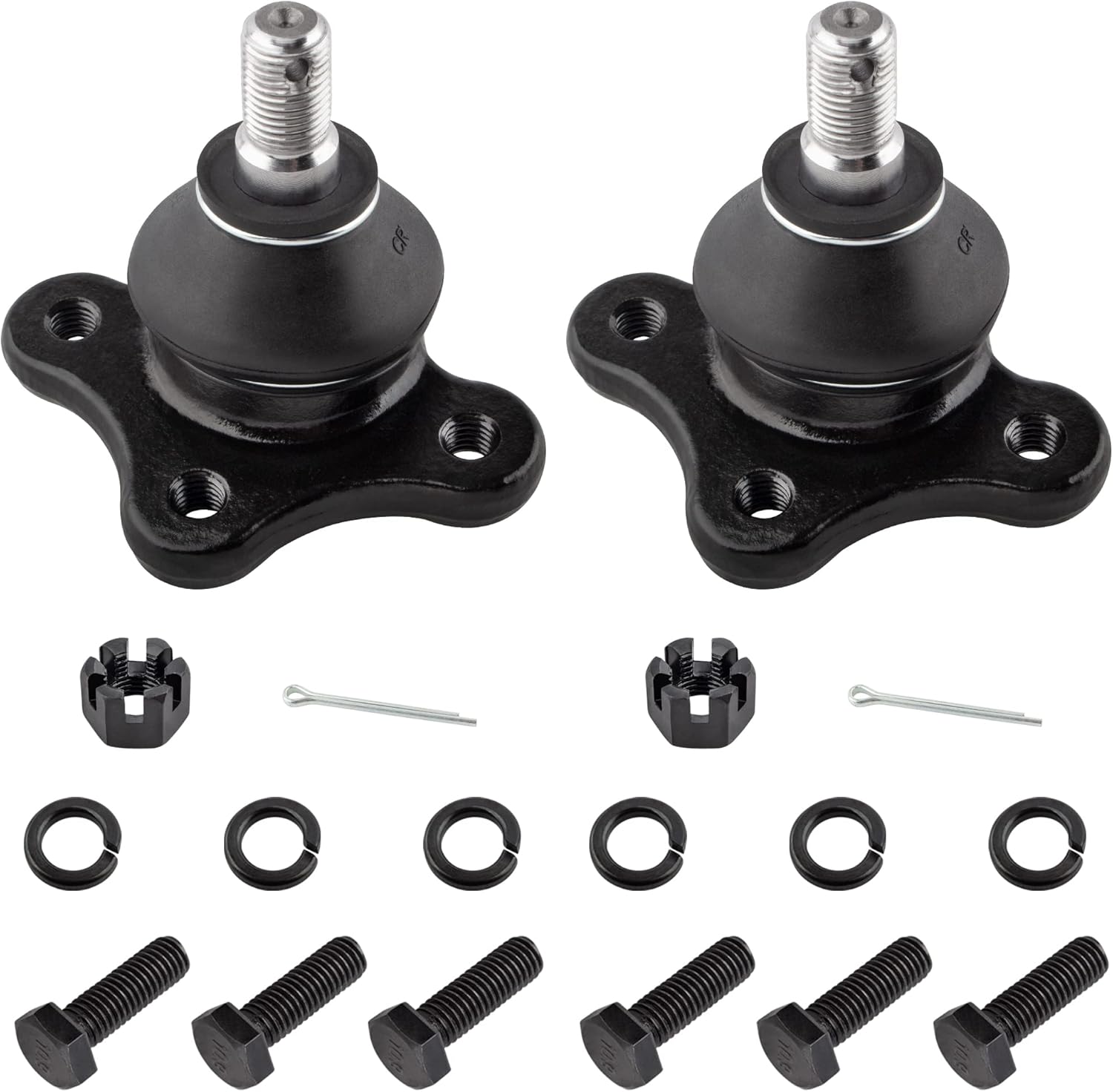 2Pcs Front Suspension Upper Ball Joints LH Driver & RH Passenger Fit For Mazda B2000 1986-1987, B2200 1987-1993, B2600 1987-1993 Replace# K9554