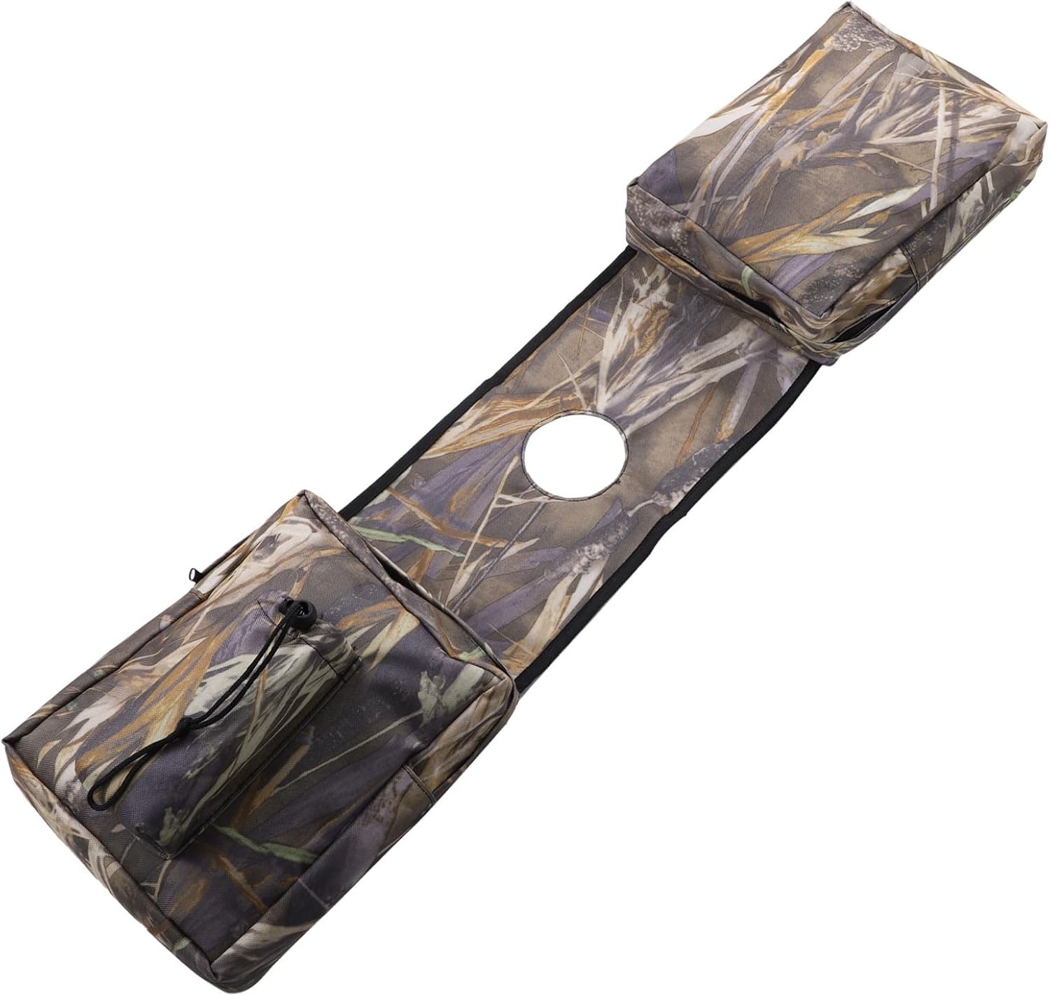 1-Pack Quad ATV 4-Wheeler Saddlebags Cargo Pouch Storage UTV Motorcycle Gas Tank Saddle Bag for Polaris Sportsman 450 570 850 XP 1000 610D Oxford Camouflage Auto Replacement Parts