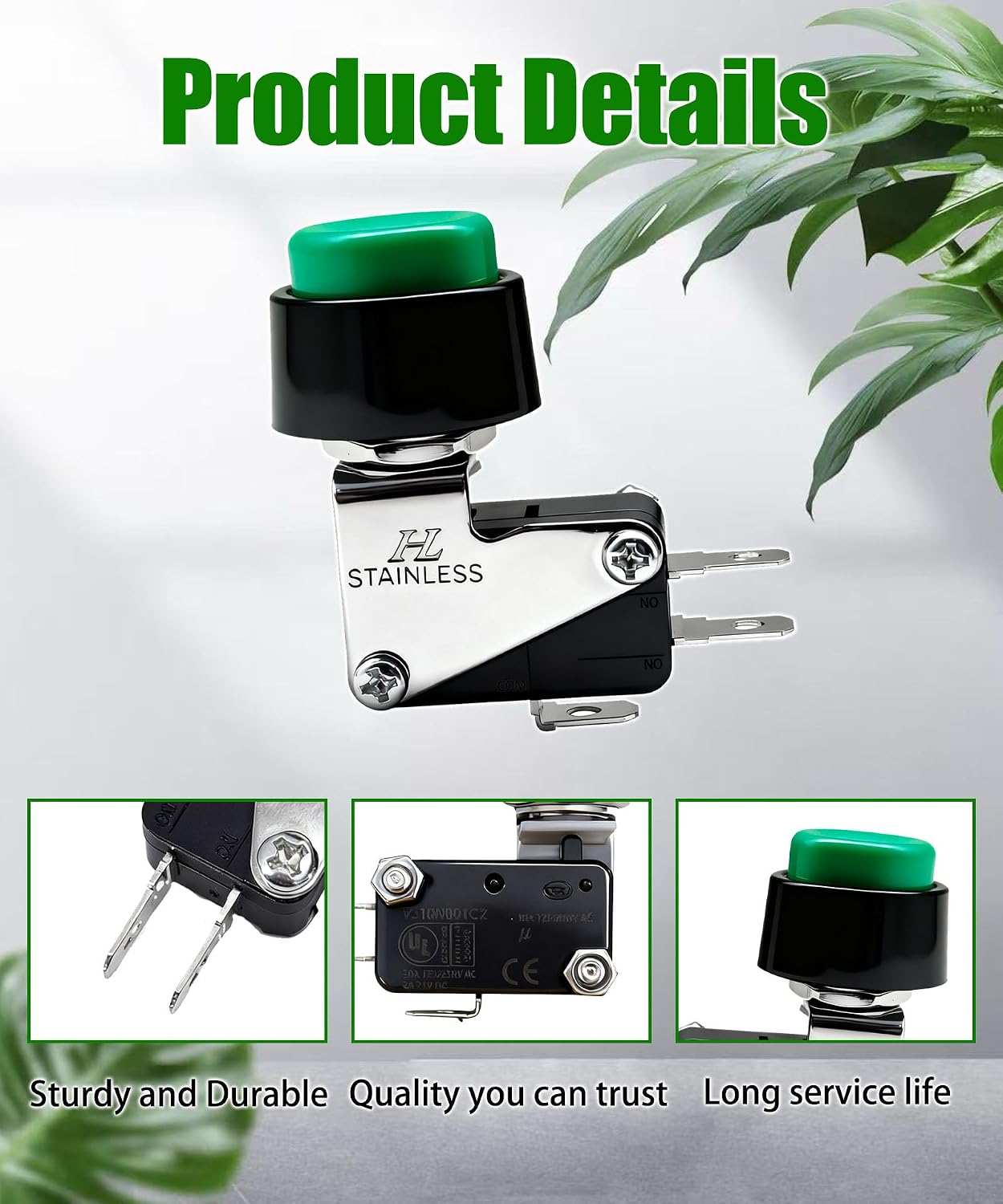P1483 Power Unit Raise Switch Fits for Rotary Lift N413-1 Replaces BH-7503-65S