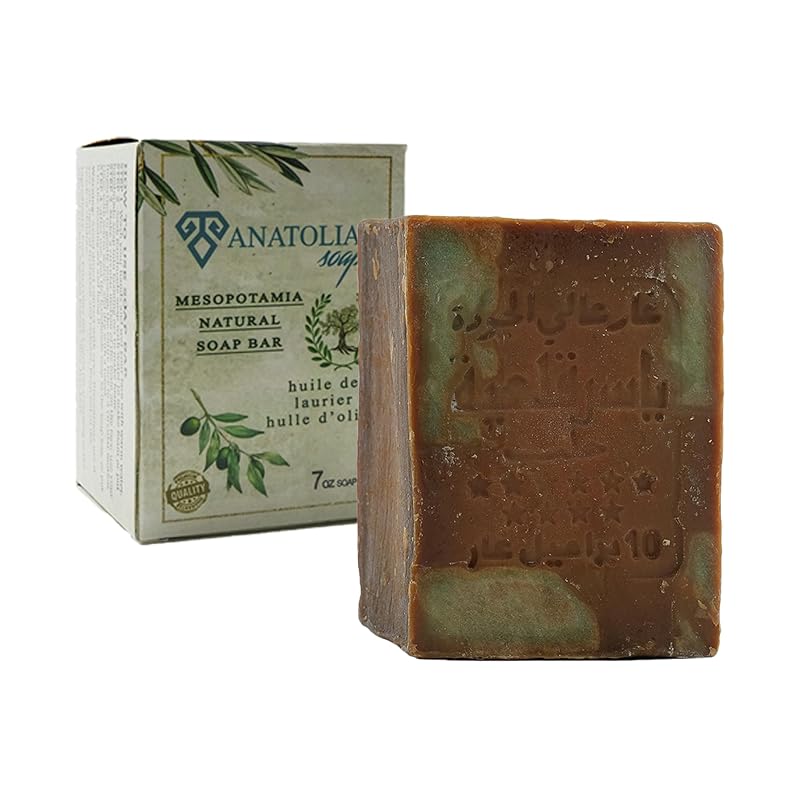 Sabonete corporal em barra Anatolia Soap com óleo de louro e óleo de oliva
