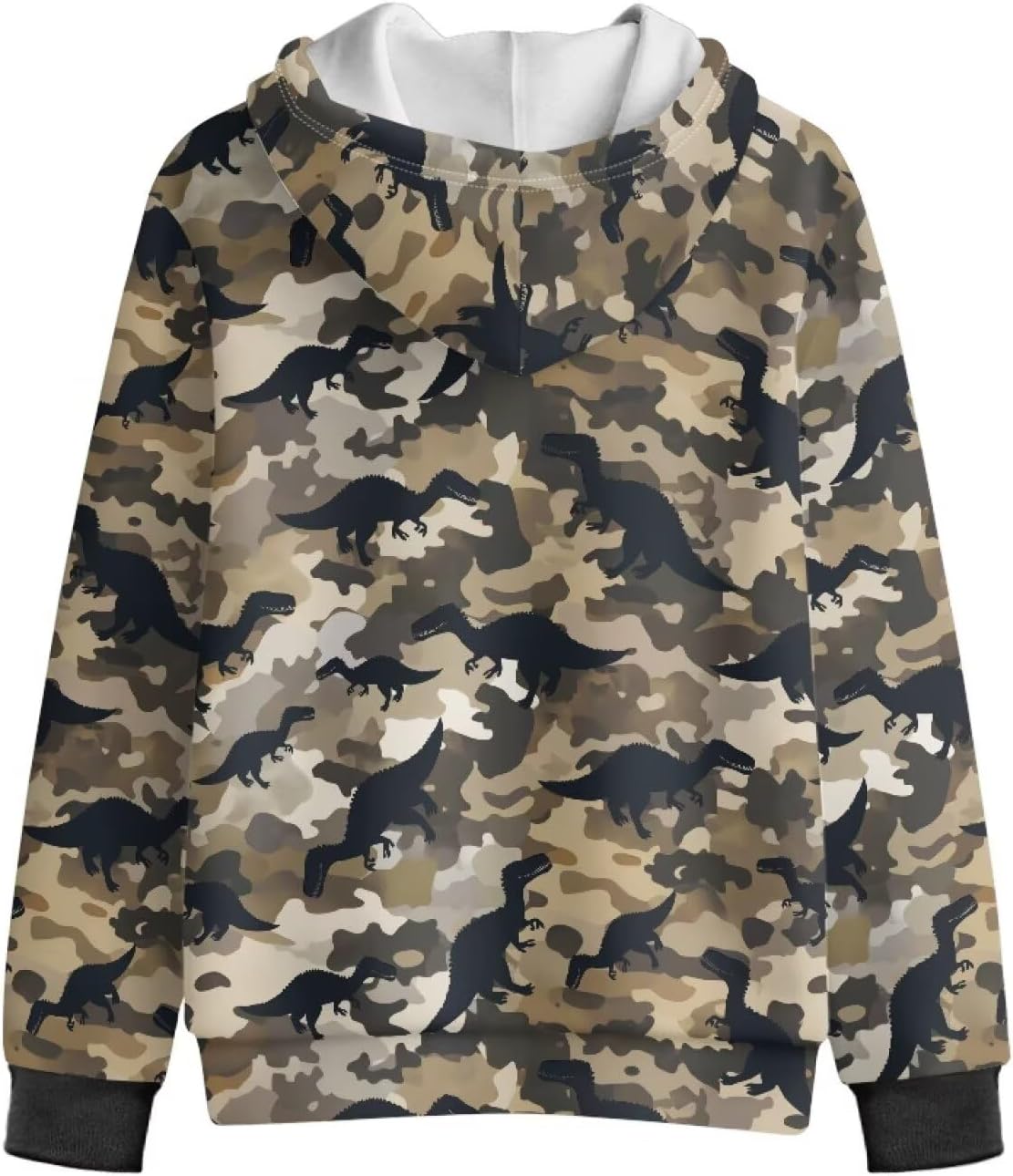 Dreaweet Zip Up Fleece Hoodie for Boys Girls Age 6-16 Soft Lightweight Winter Sweatshirt Jacket for School Outdoor Athletic