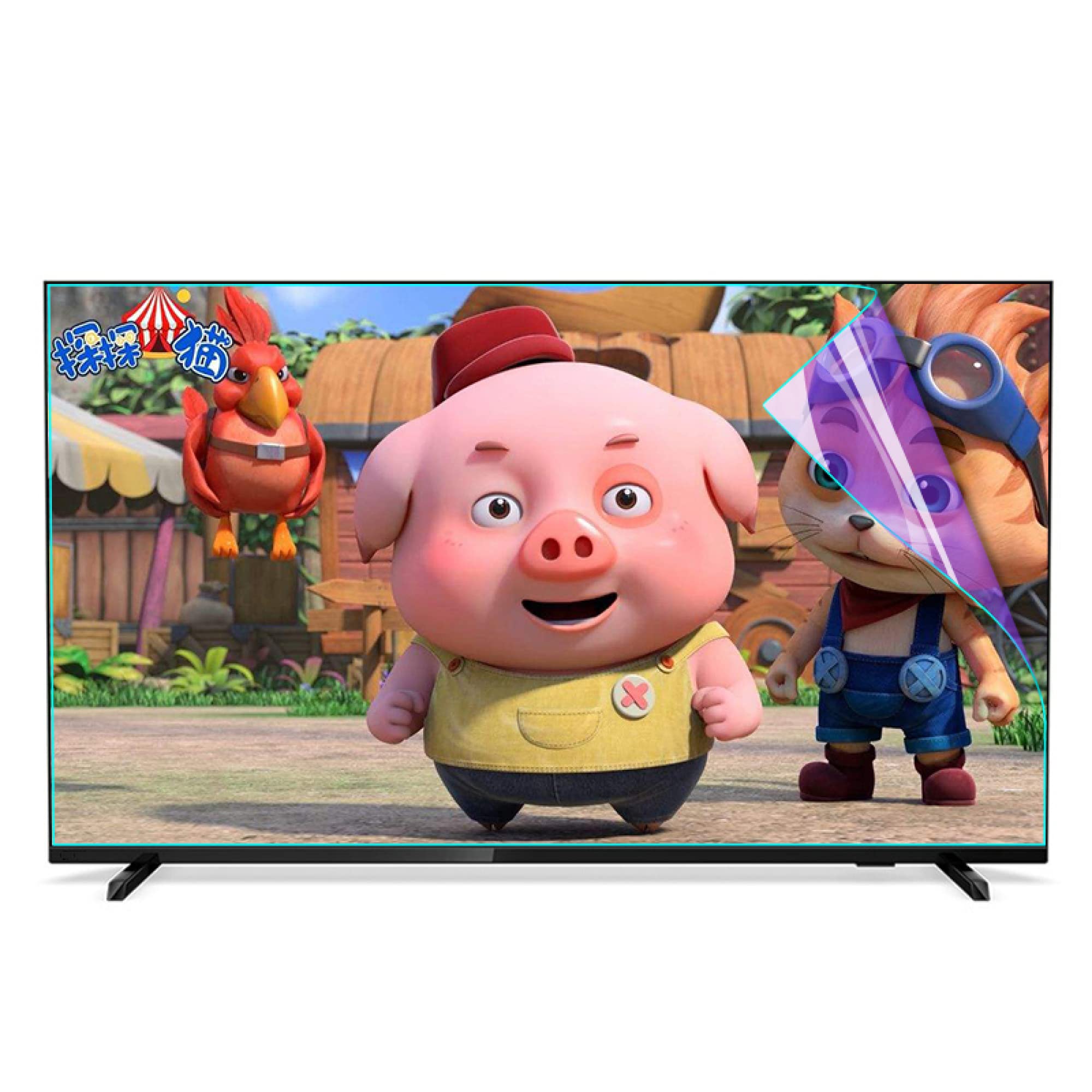 Filtre de Protecteur Écran TV Anti-Reflet 47 Pouces Mat pour Téléviseur LED OLED QLED 4K