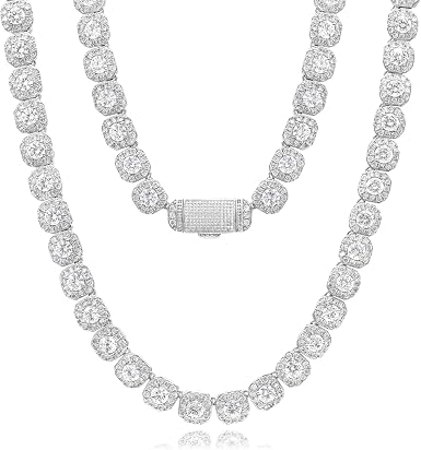 Luxfine Tennis Chain for Men Women 