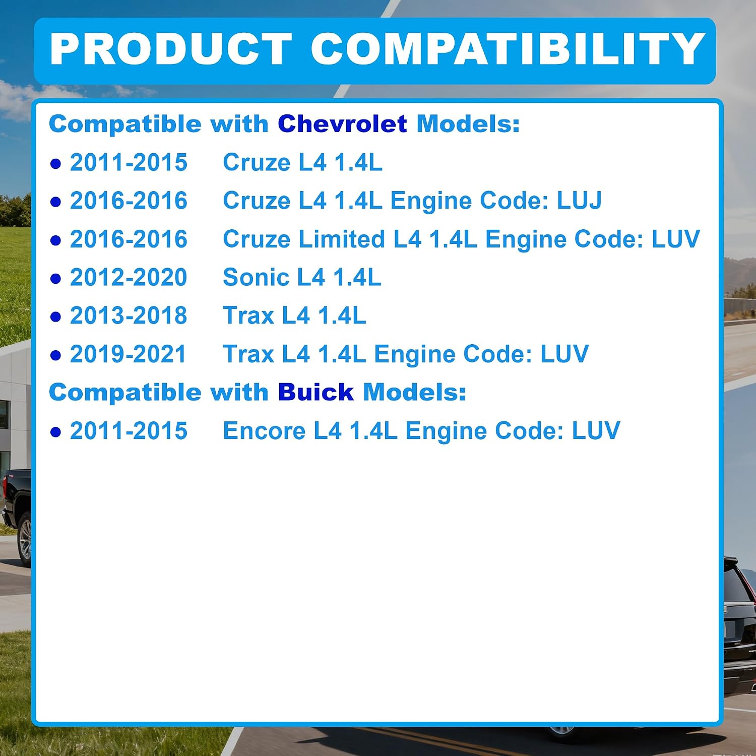 264-378 Engine Oil Pan & Drain Plug Compatible with Chevrolet Cruze 2011-2016 Sonic 2012-2020 Trax Buick Encore 2013-2021 Replaces 25196122, 55573111