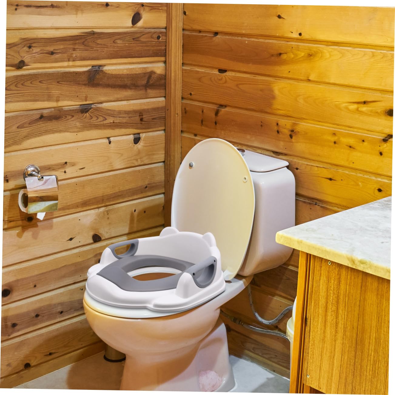 Asiento De Inodoro Para Niños Tapa Wc Asiento Wc Anillo De Entrenamiento Cojín Pu