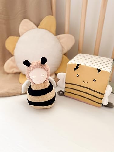 Miniatura 2 de MON AMI Juguetes de sonajero de abeja de miel para bebés, juguetes de peluche para bebés y niños pequeños, sonajero para bebés, artículos esenciales