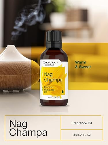 Miniatura 6 de Aceite aromático Horbäach Nag Champa  1 fl oz (30ml)  Grado prémium  para difusores, velas y fabricación de jabón, proyectos DIY y más