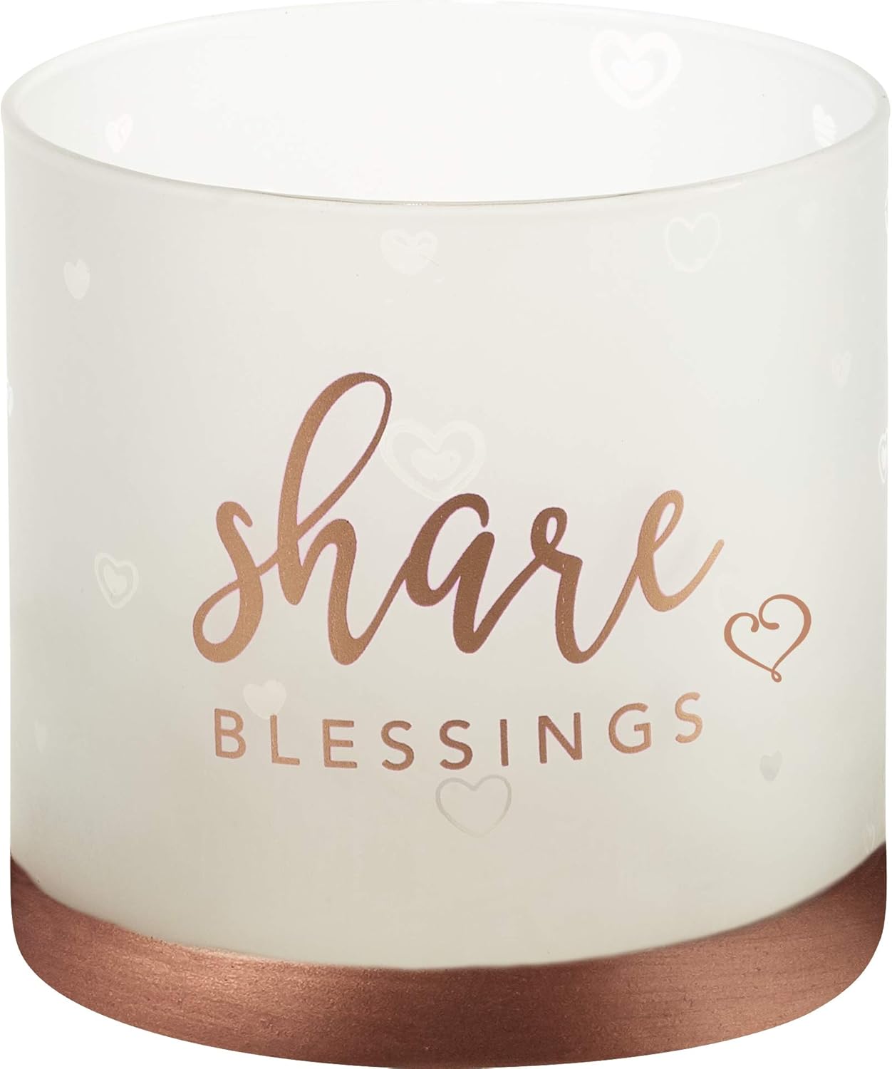 Precious Moments Share Hurricane 4in Candle Holder, Rose Gold : Home & Kitchen