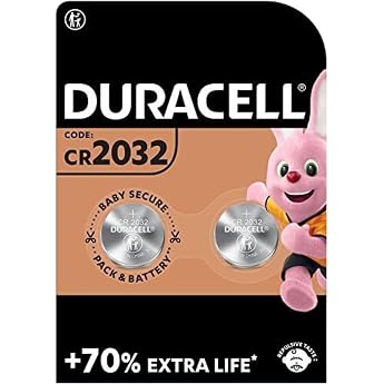 Duracell 2032, CR2032, 3V Lithium Button Cell | 2 Batteries
