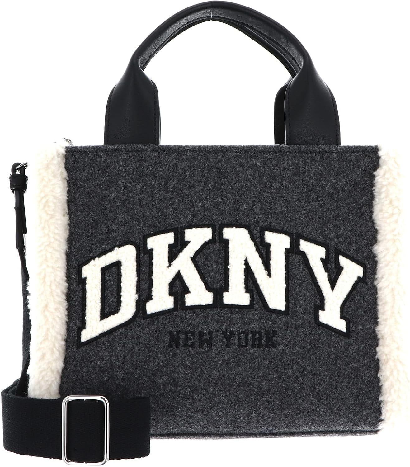 DKNY Women's Hadlee Small Fur Tote Bag