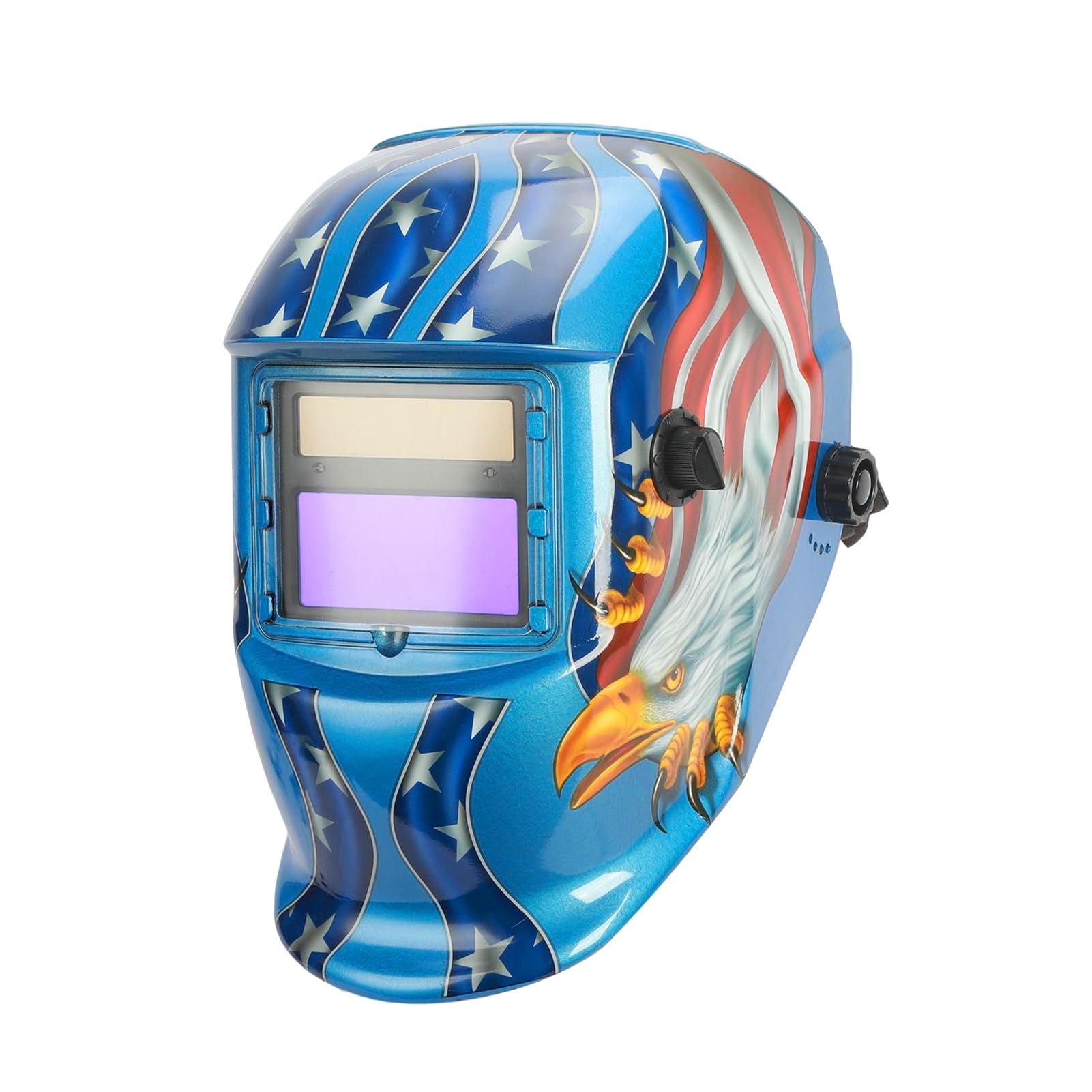 Casco de soldadura para hombre, protector solar con oscurecimiento automático, pantalla LCD de color real, gran visión, campana de soldadura, equipo de seguridad, máscara de soldadura para TIG MIG ARC
