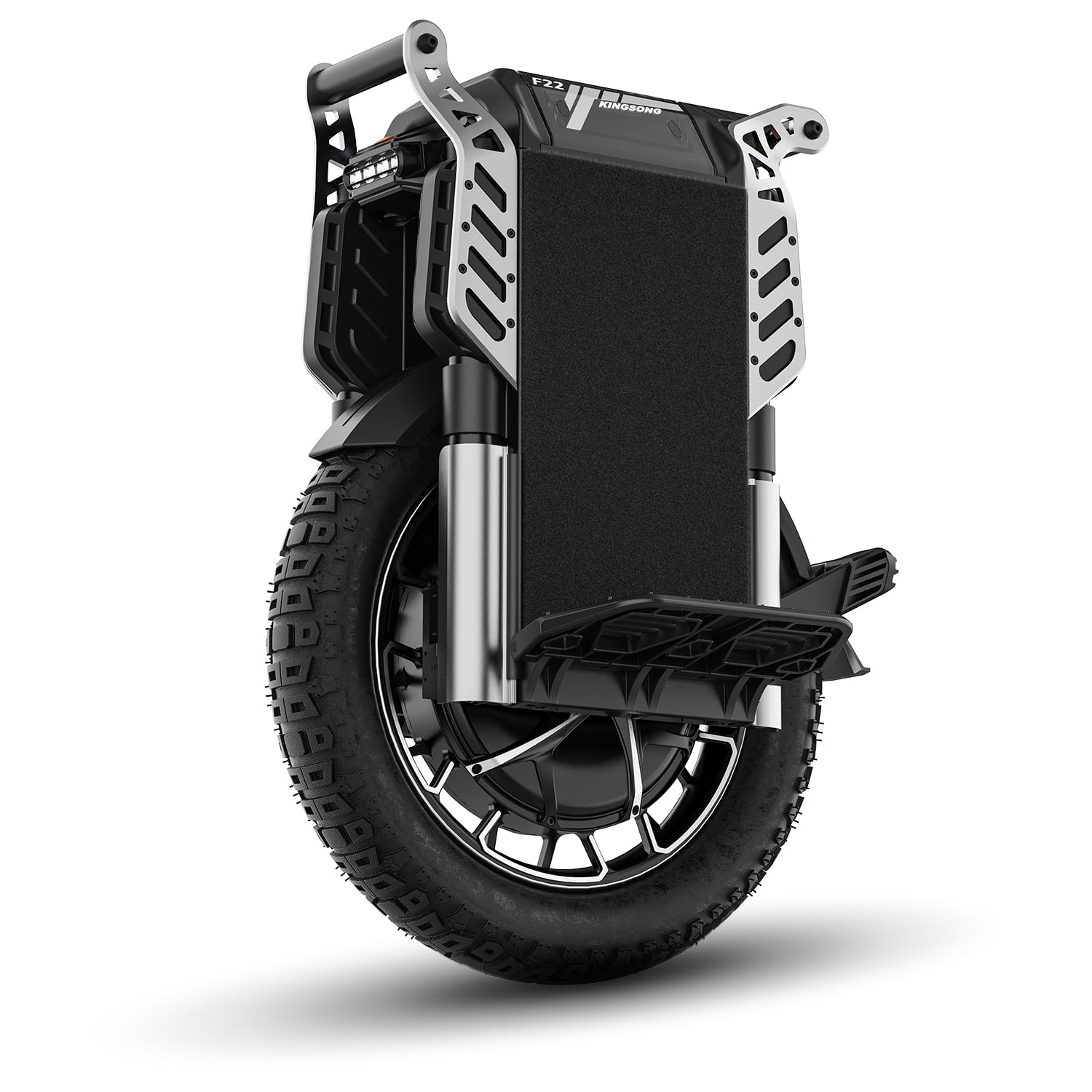 KINGSONG Gyroroue Electrique F22 Pro, Adulte, Noir, Taille Unique EU, Suspensions, Moteur 5500W, Autonomie jusqu'à 160km, 25km/h, Pneu Gonflable 20", Tout Terrain et Puissante