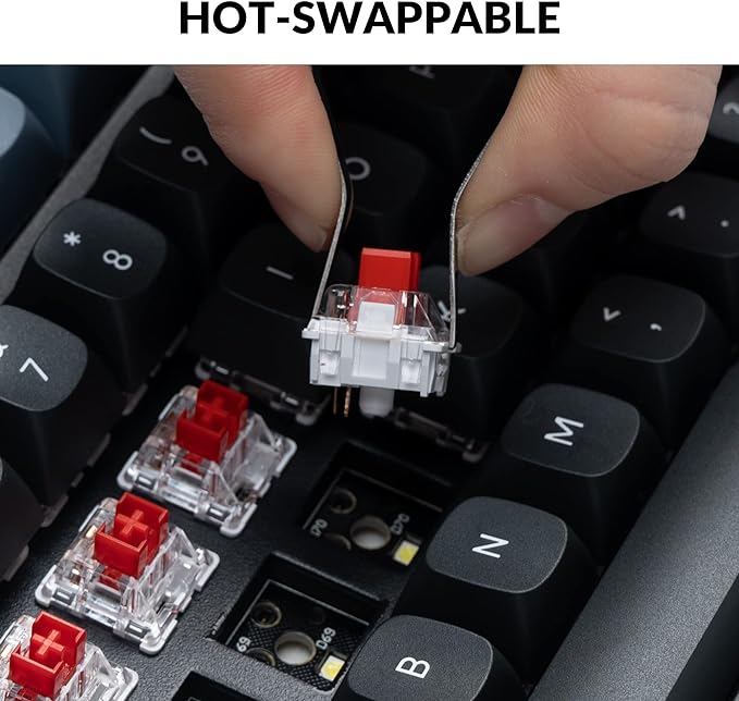 Teclado Mecánico Inalámbrico Keychron K10 Pro Programable QM miniatura 2