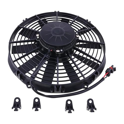 Miniatura 2 de HOLDWELL Ventilador de refrigeración del radiador VGA10864 compatible con vehículo utilitario John Deere 4X2 4X4 625I 850I Gator