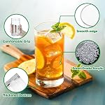 17 Oz verre en plastique de boisson Ensemble de 12, Verres acryliques Tumblers Coupes Lave-vaisselle Coffre-fort, coupe en plastique réutilisable, verre haute boule incassable, sans BPA, verre à cocktail de jus d'eau à usage quotidien