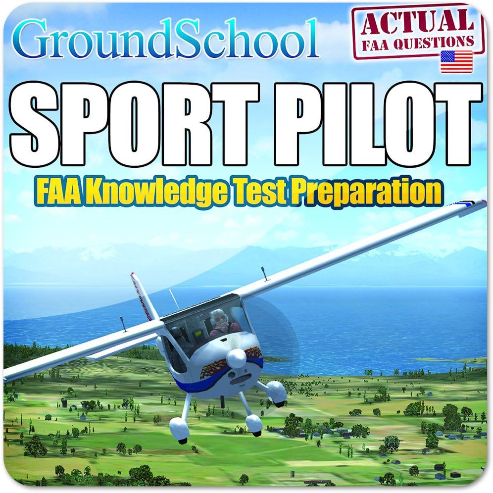 GroundSchool Sport Pilot (LSP) FAA Knowledge (Written) Test Preparation 2014 with Free Lifetime Updates
