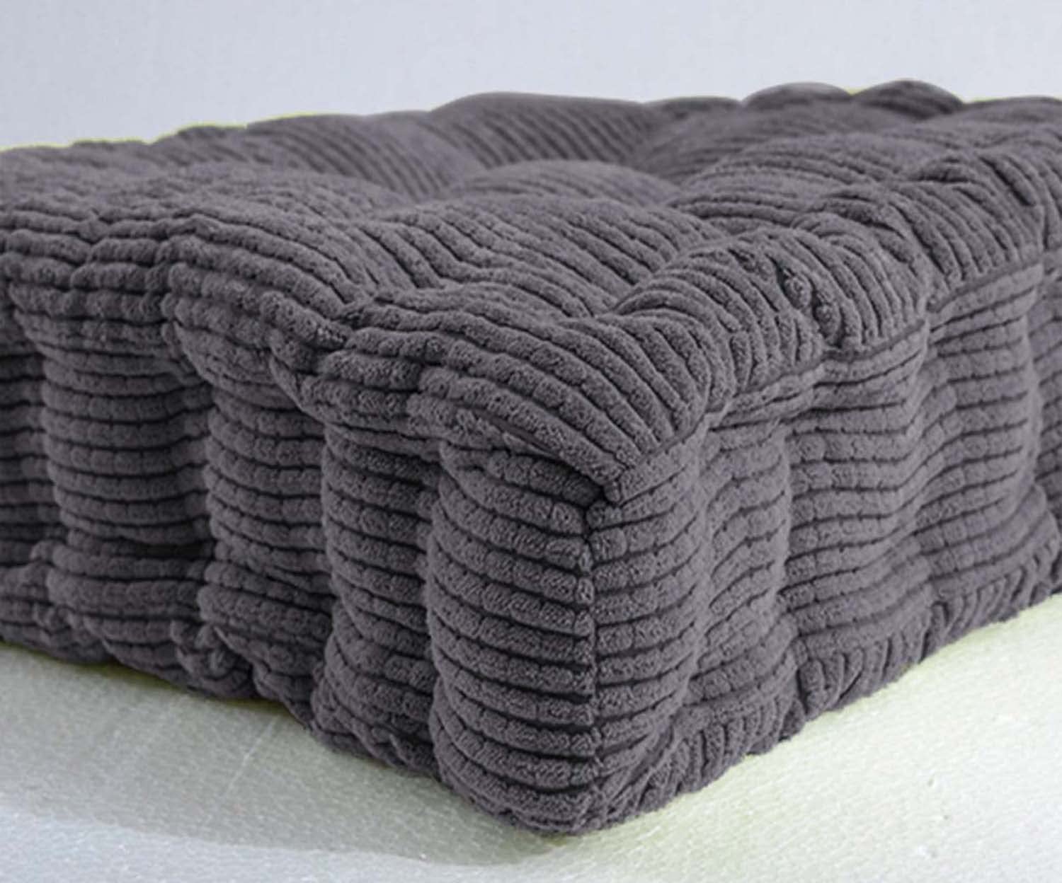 Waigg Kii 10cm Booster Cushion Seat Pad,45X45CM/50X50CM Thick Chair Cushion Seat Pads Armchair Cushions for Car Office Indoors Outdoors (45X45X10CM,Coffee)