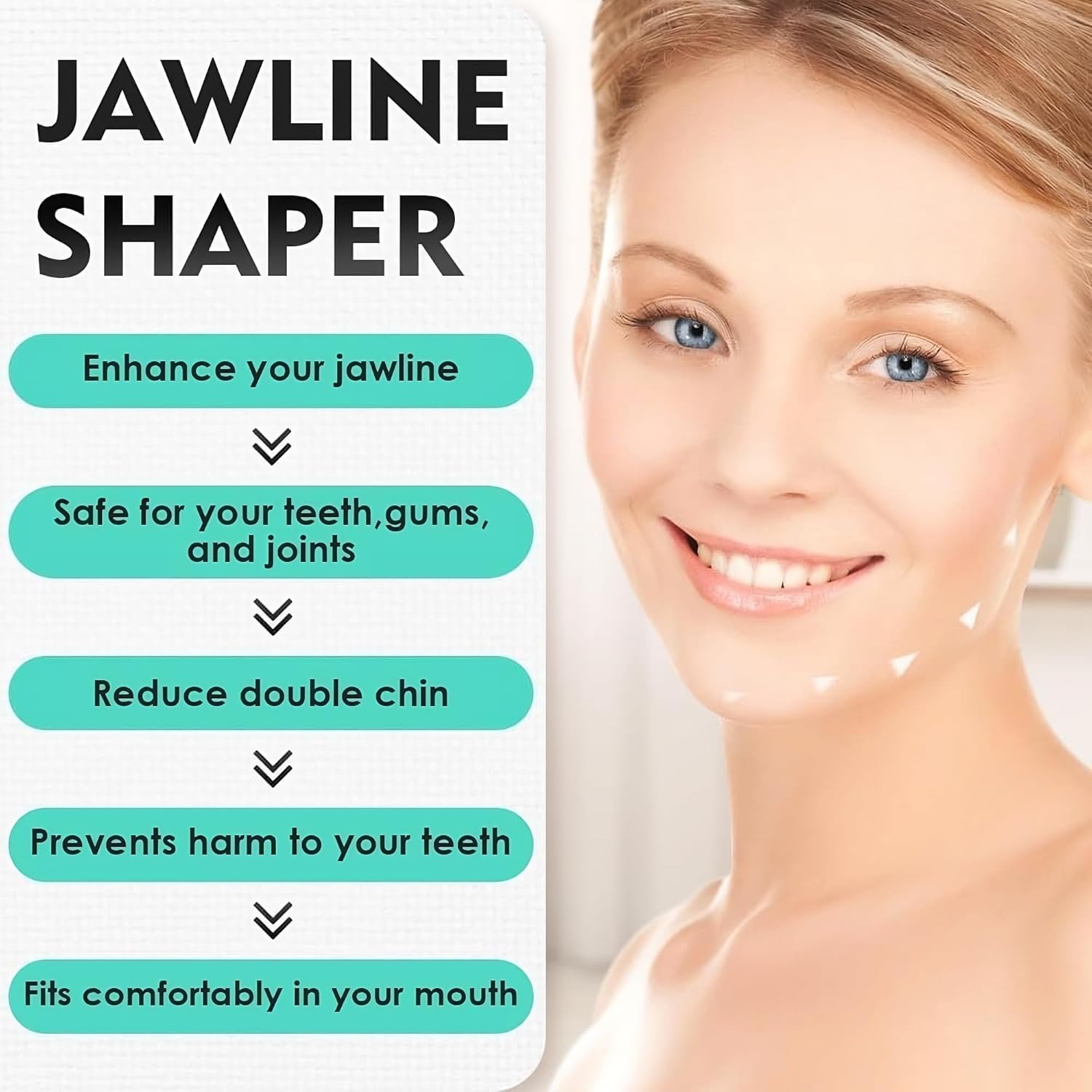 Storn Jawline Exerciser for Men & Women – Jaw Trainer & Jawline Shaper for Face Slimming, Double Chin Reducer, Neck Toning & Facial Workout (Multicolor) 2