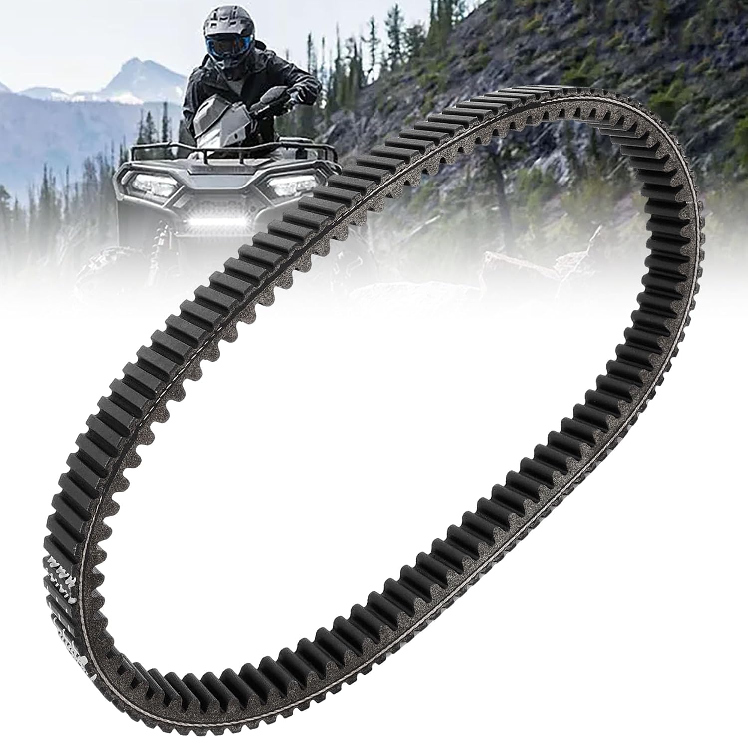 QYMOTO 3211077 3211048 Drive Belt Fit Polaris Ranger 500 2X4 4X4 6X6 Trail Boss 325 2000-2002 Sportsman 500 HO 4X4 1996-2013 Double-Sided Tooth 20G4022