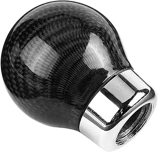 Botão de alavanca de mudanças, alavanca de mudanças botão de alavanca de mudanças requintado com punhos de borracha parafusos de montagem para a maioria dos automóveis para substituir o