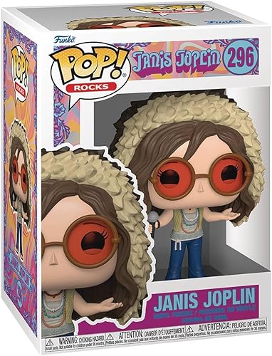 Miniatura 2 de POP Rocks: Janis Joplin Funko - Figura de vinilo (con funda protectora de caja compatible), multicolor, 3.75 pulgadas