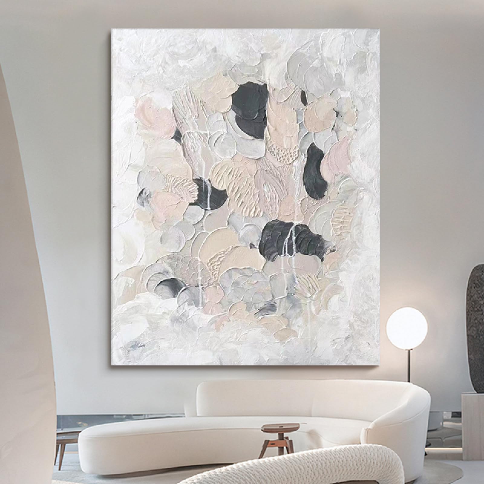 Peintures à l'huile sur toile pour masquer les murs vides et froids