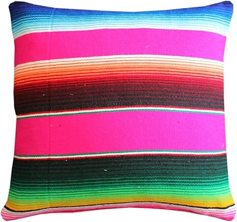 mexican blanket pillows