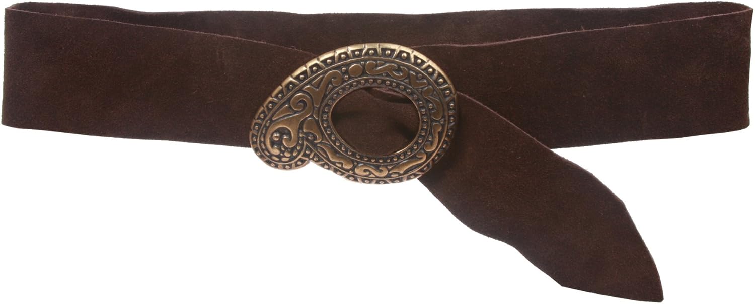 Beltiscool 2 1/8" Womens High Waist Suede Leather Belt