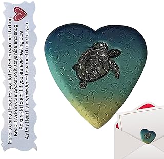 Hug Tokens - Pocket Hug Heart with Greeting Cards | Mini Cute Pocket Hug Decoration Gifts Little Heart Pocket Hug Cute Decorations Gift for Birthday Valentines Thanksgiving Dalian