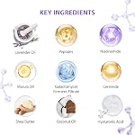 Cadeaux pour les femmes, 30pcs Set de paniers-cadeaux spa pour femmes, Ensemble de soins de la peau faciale de lavande, Ensemble d'auto-pampling, Accessoires de douche, Baignoire et panier de corps, Anniversaire, Noël, Anniversaire