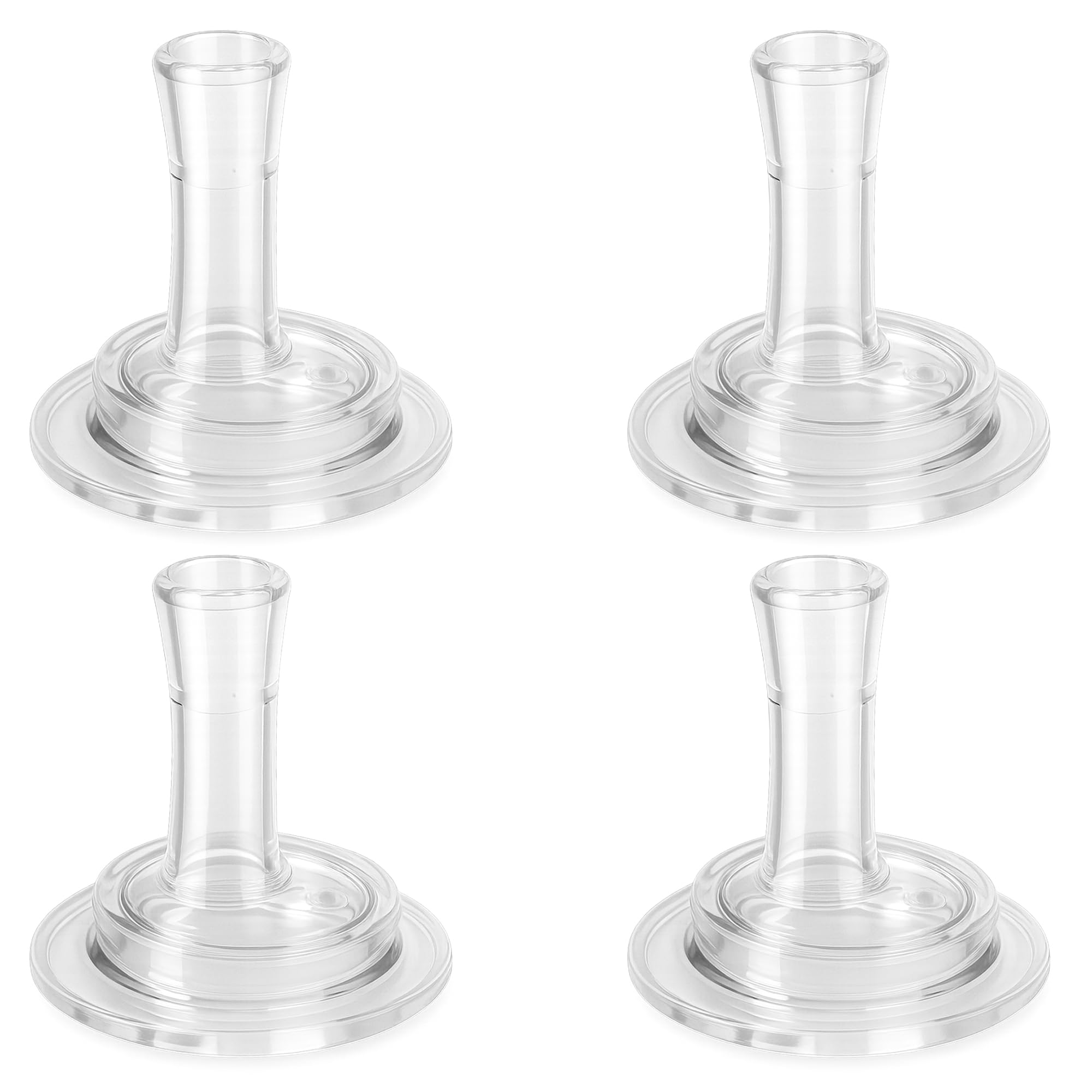 Sippy Straw Nipples for Dr. Brown's Narrow Baby Bottle & Glass Bottles and Narrow Sippy Spout Bottles, Soft Silicone Transitional Nipple, No-Spill