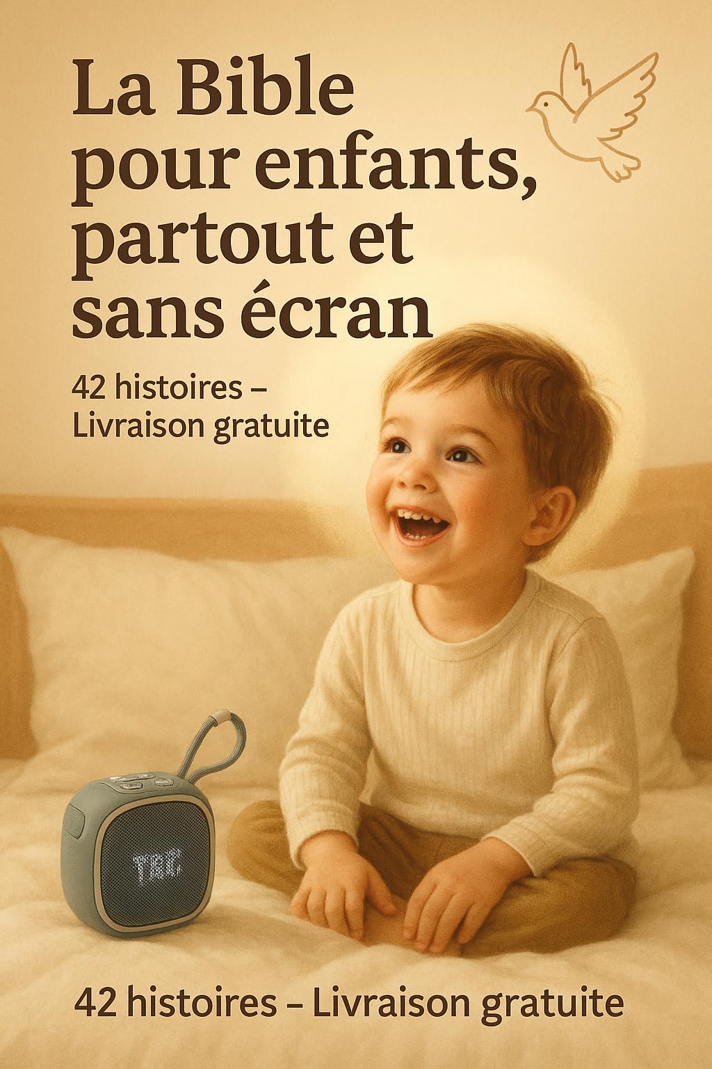 Histoire de la Bible | Boîte à Histoires Bibliques pour Enfants | 42 Histoires pour Découvrir la Parole de Dieu | Enfants 3 à 10 Ans | Audio en Français