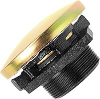 JYINCPED Vented Transfer Tank Fuel Cap 2 Inch NPT Threaded Neck - Lockable Diesel Gas Pressure Lid for Trucks, Toolboxes & Auxiliary Tanks
