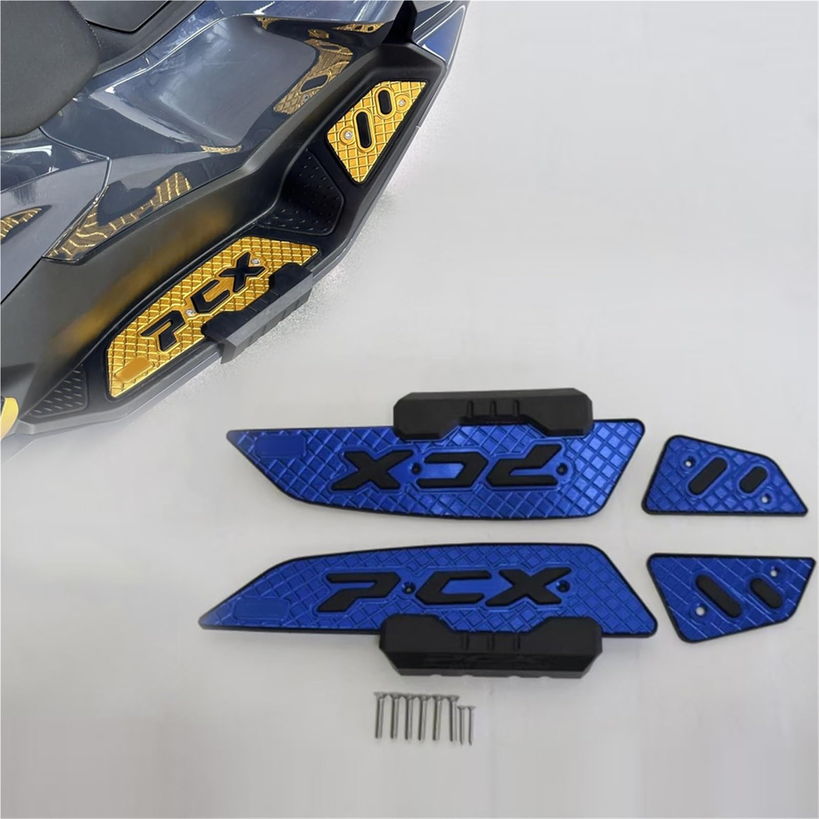 Tapis de Sol Moto PCX125 Repose-Pieds CNC pour Trajets Urbains 2025