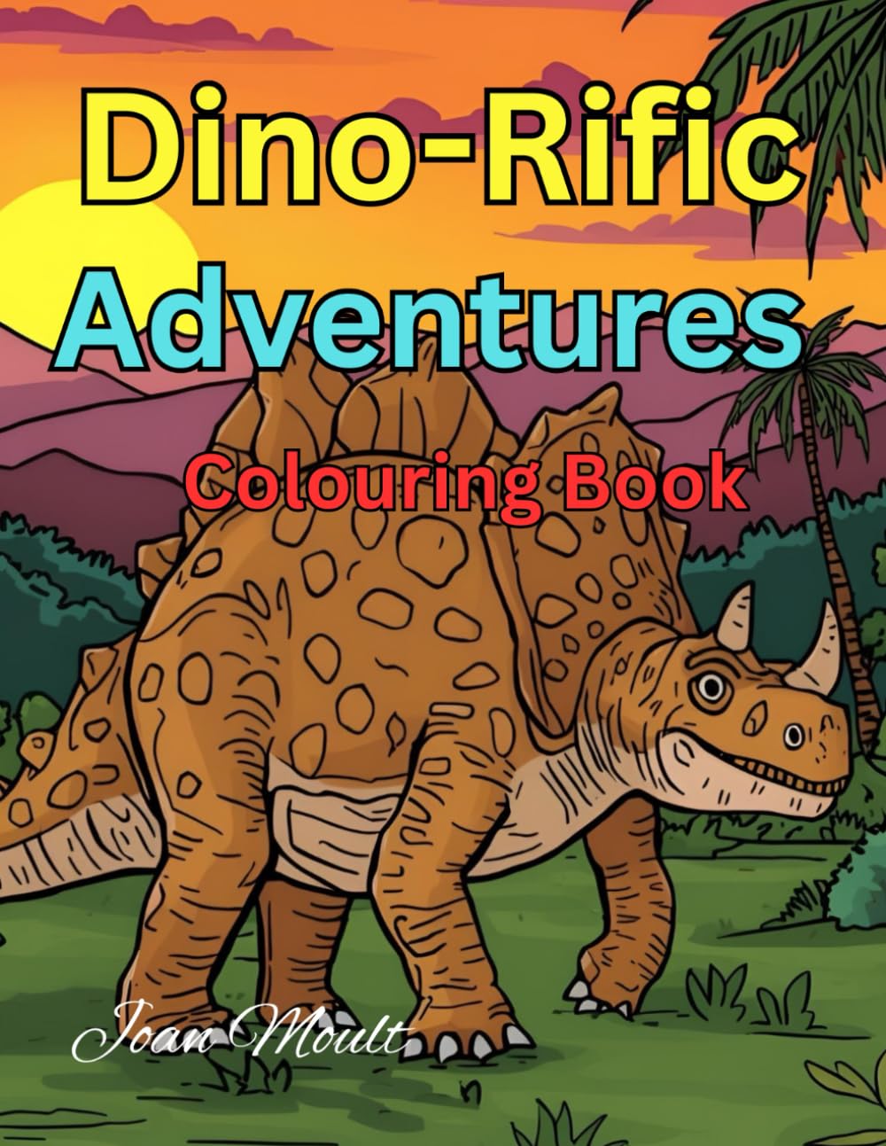 Dino-Rific Adventures Colouring Book