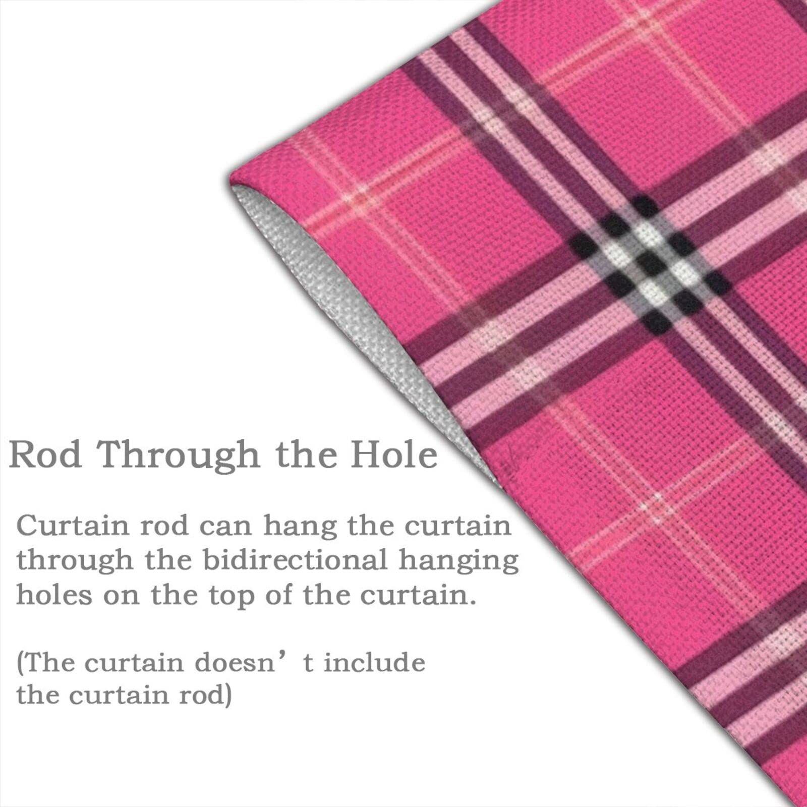 紫の市松模様の暖簾 紫の市松模様の暖簾