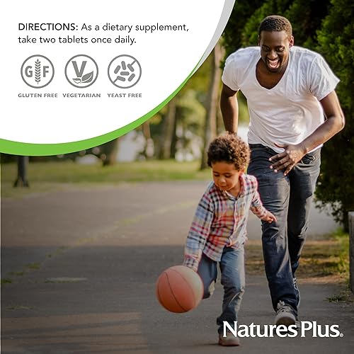 Miniatura 5 de NaturesPlus Ultra Hair, liberación sostenida, 60 tabletas vegetarianas, suplemento natural para el crecimiento del cabello para hombres y mujeres,