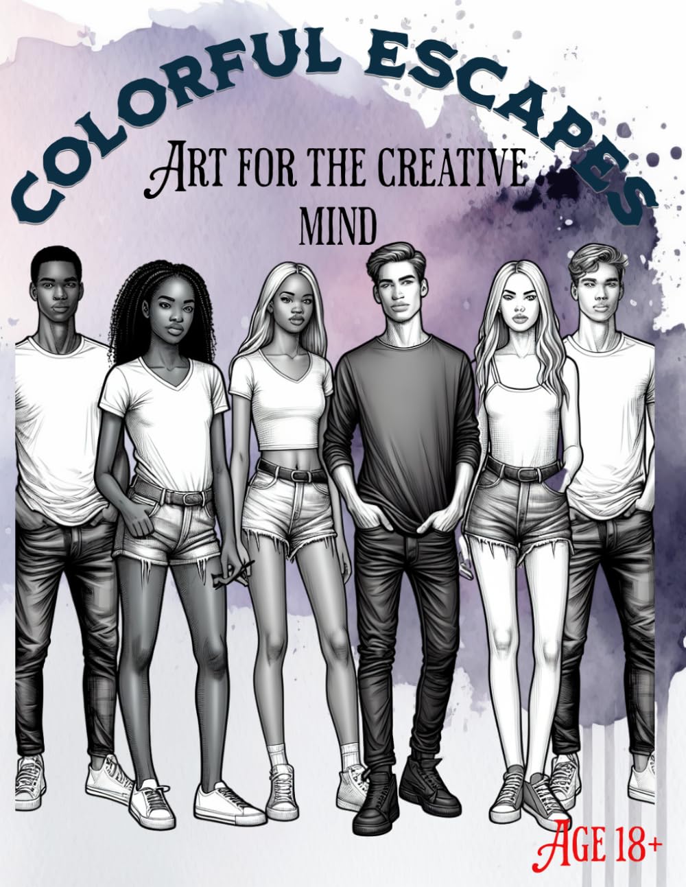 Colorful Escapes: Art for the creative mind