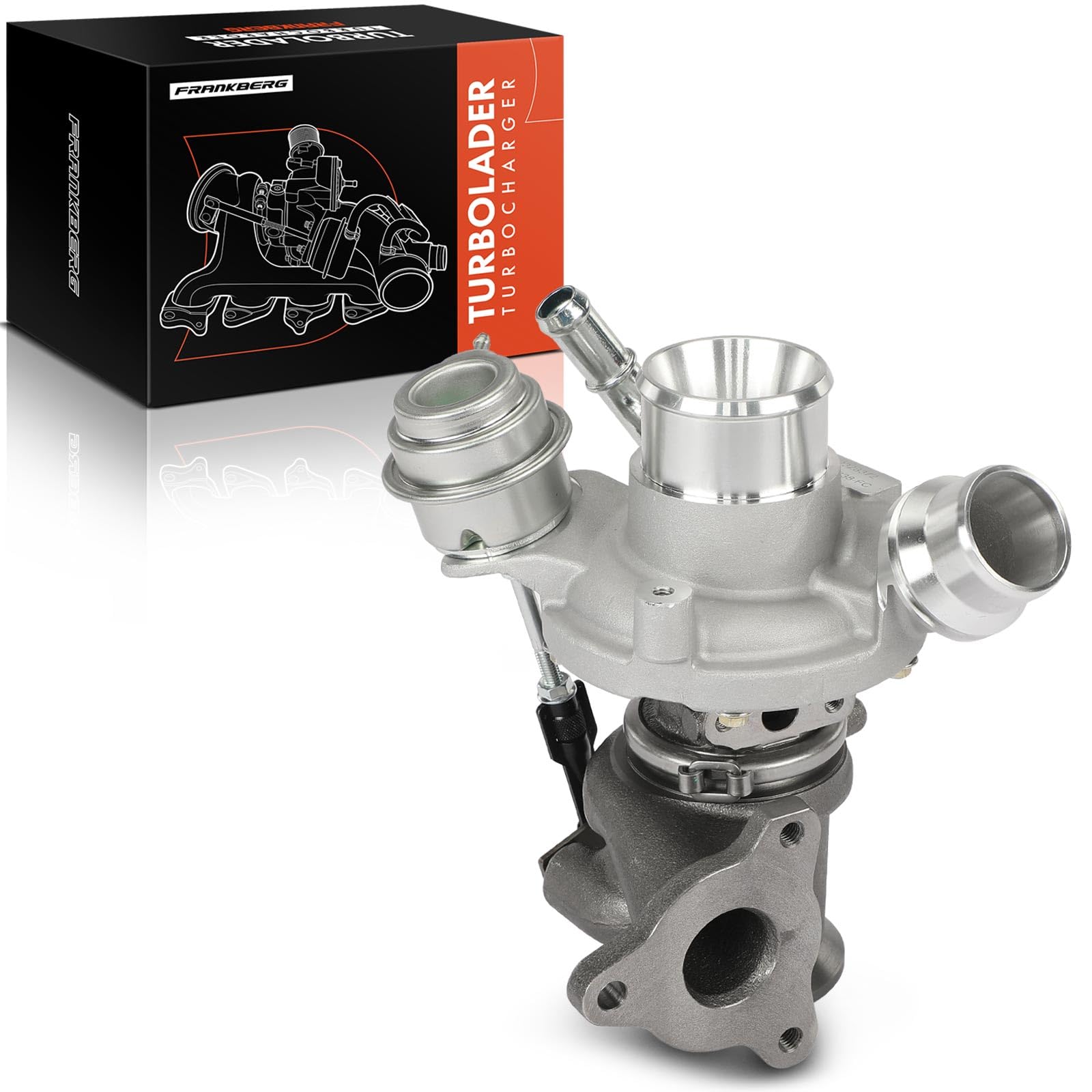 Frankberg Turbocompressore Gas di scarico Turbocompressore Diesel 55496238 | Compatibile con: Astra J Box/Hatchback P10, Insignia B Grand Sport Z18, Astra J Berlina, Astra J P10, Astra K B16
