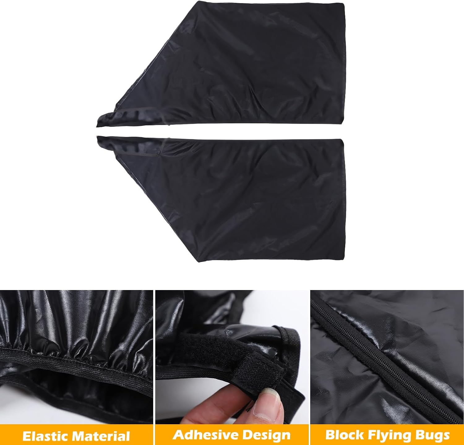 PIUGILH Front Side Window Shade Compatible with Land Rover Defender 2020-2025 Camping Accessories, Car Front Side Window Screen Sun Shade Privacy Protection, 2Pcs