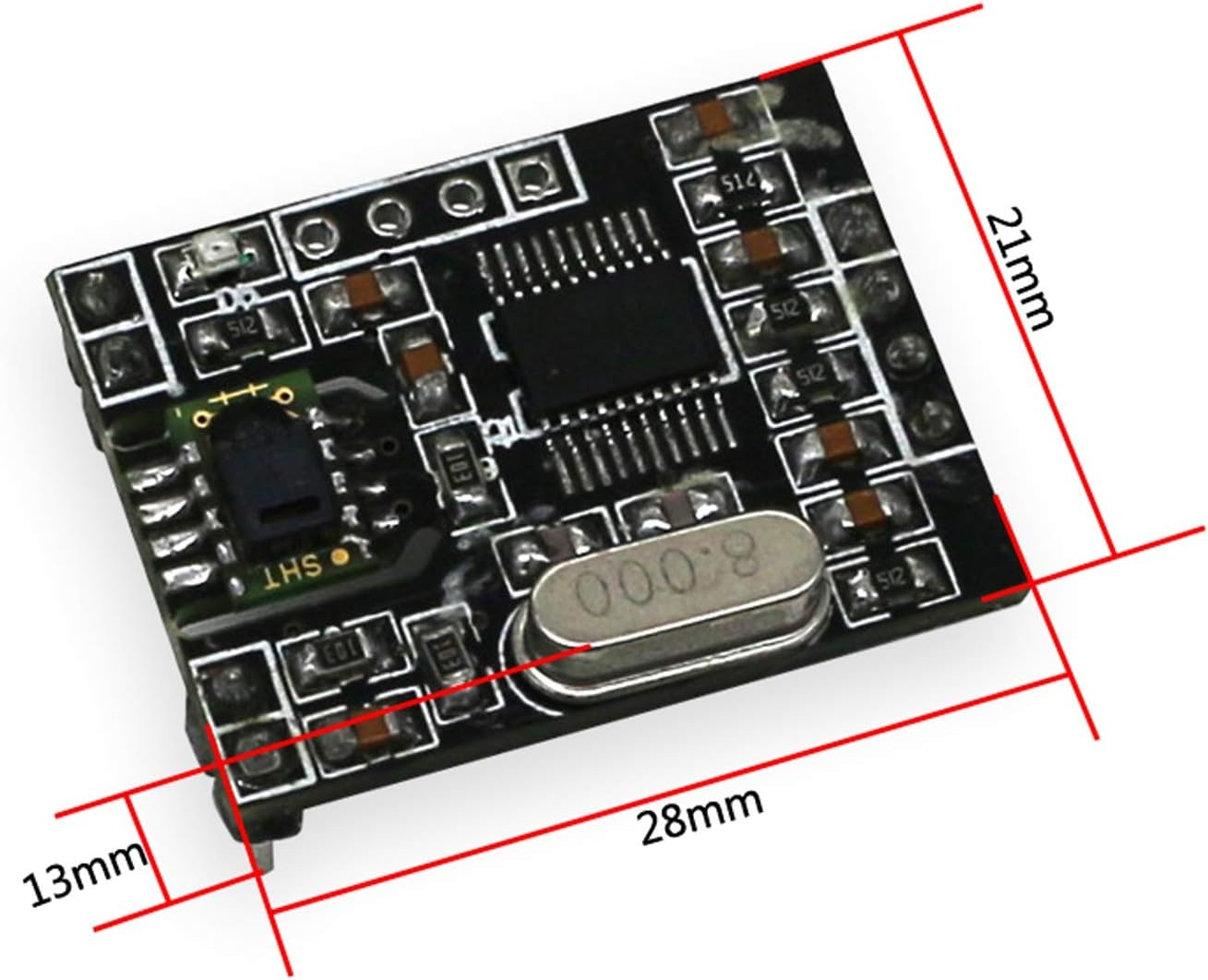 温度および湿度センサーSHT15検出モジュールシリアル出力