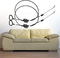 Vista 7 de Nonley Cables reclinables para sofá, paquete de 2 cables de liberación de sofá, piezas de repuesto para sillón reclinable, anillo D, asa de tirar