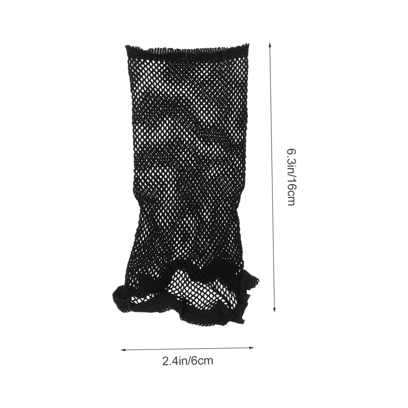 PartyKindom Elastic Wig Nets 8pcs Comfortable Stretchy Hairdressing Caps for Wig Use